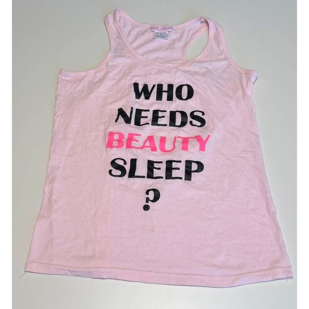 Emme Jordan Racerback Tank 100% Cotton